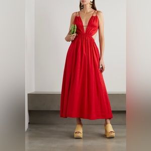 Cult Gaia Dua Dress in Ghermez Size M